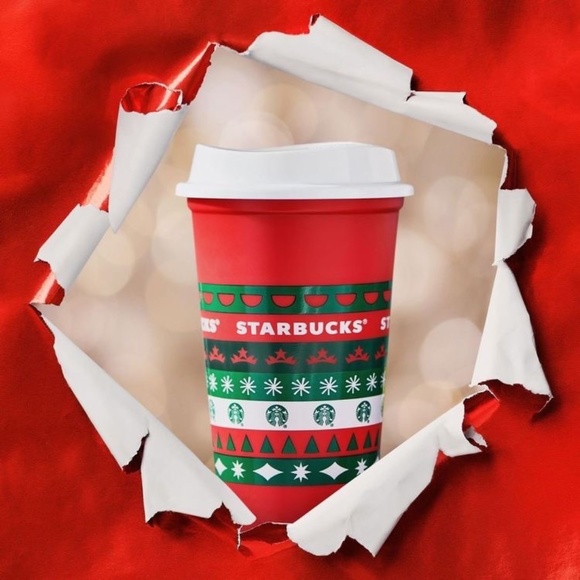 Starbucks 2020  Limited Edition Holiday Red Cup - Picture 1 of 5